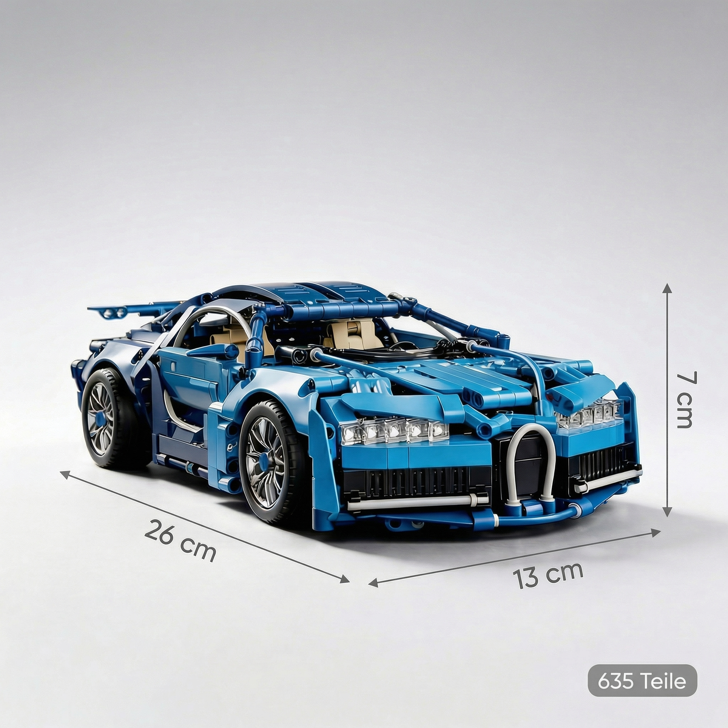 Supercar Klemmbaustein-Set