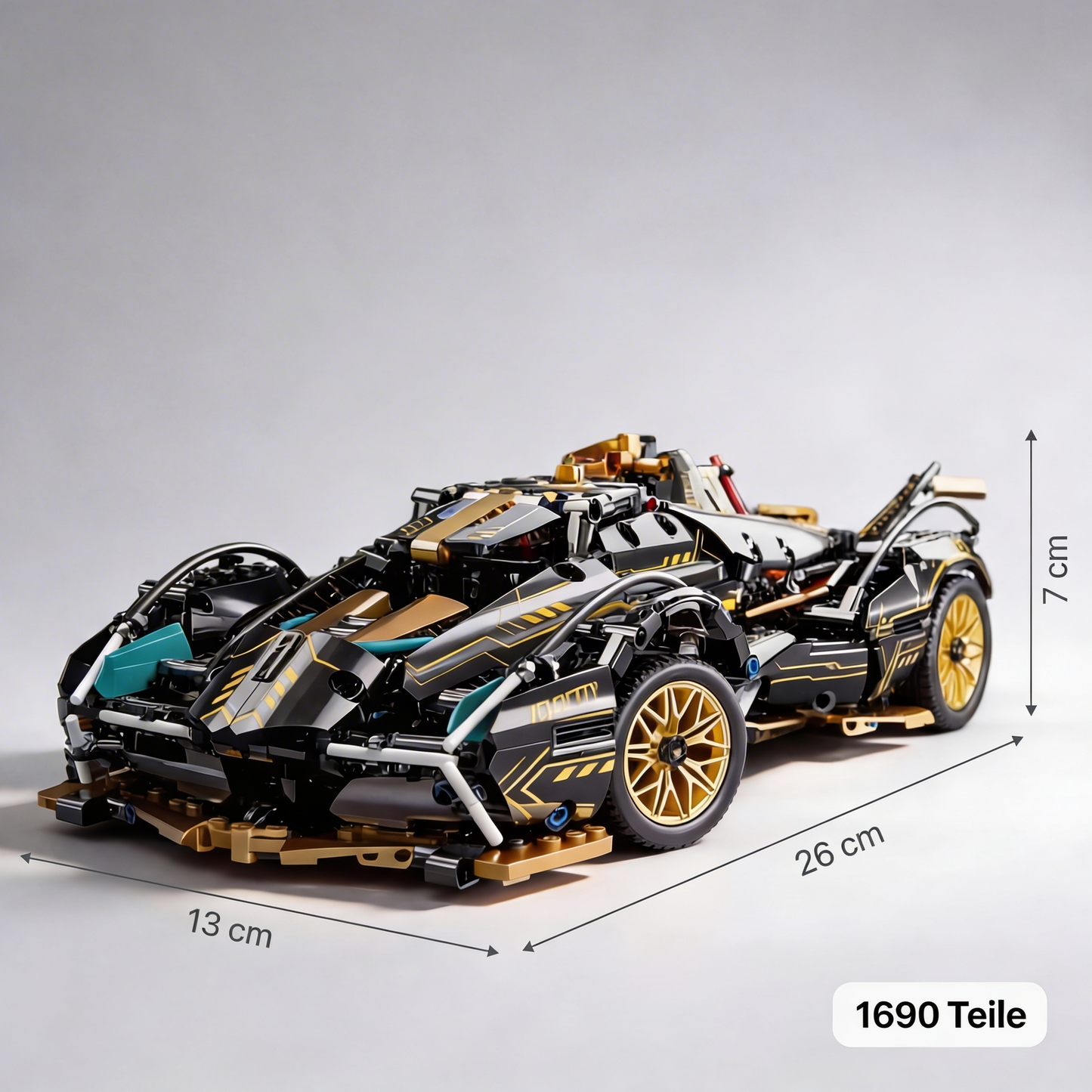 Motorisiertes V12-Supercar Set