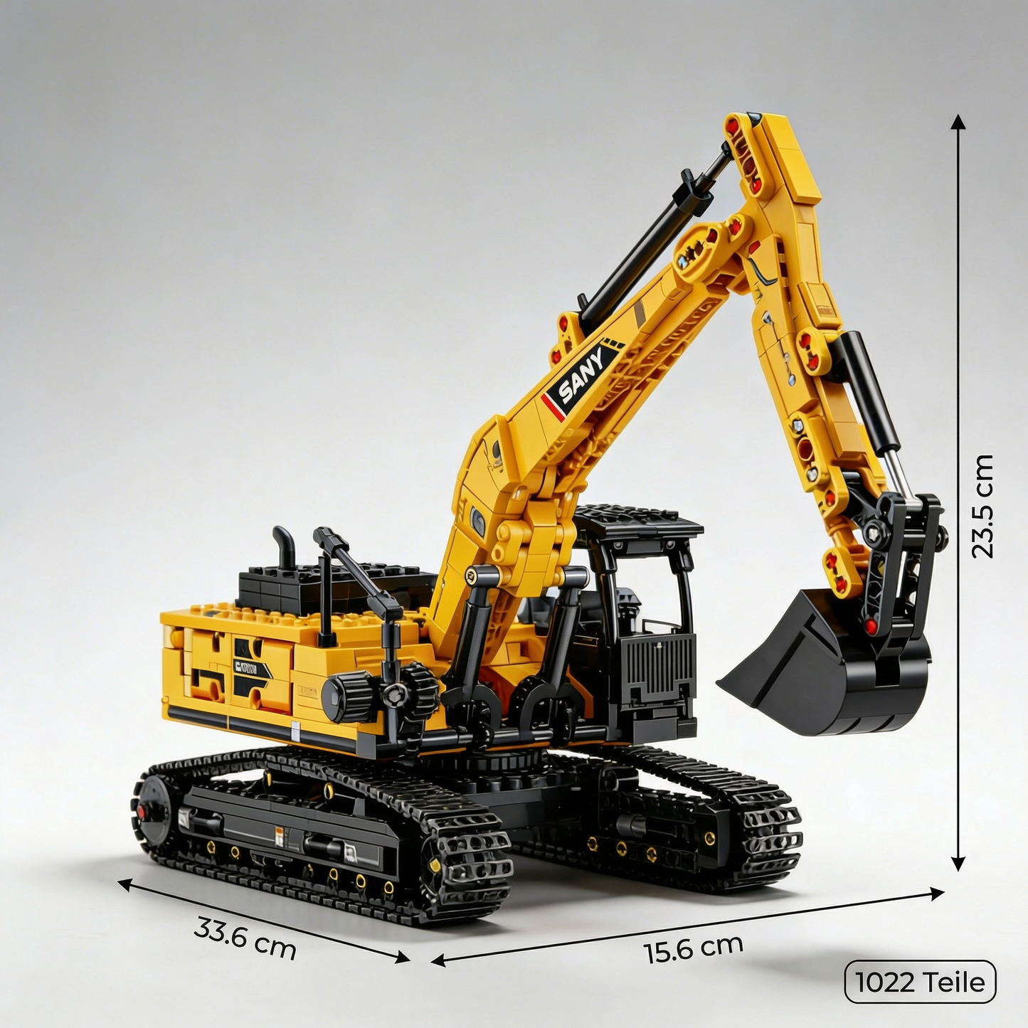 Bagger Klemmbaustein-Set