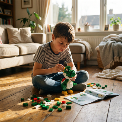 Dinosaurier Klemmbaustein Set