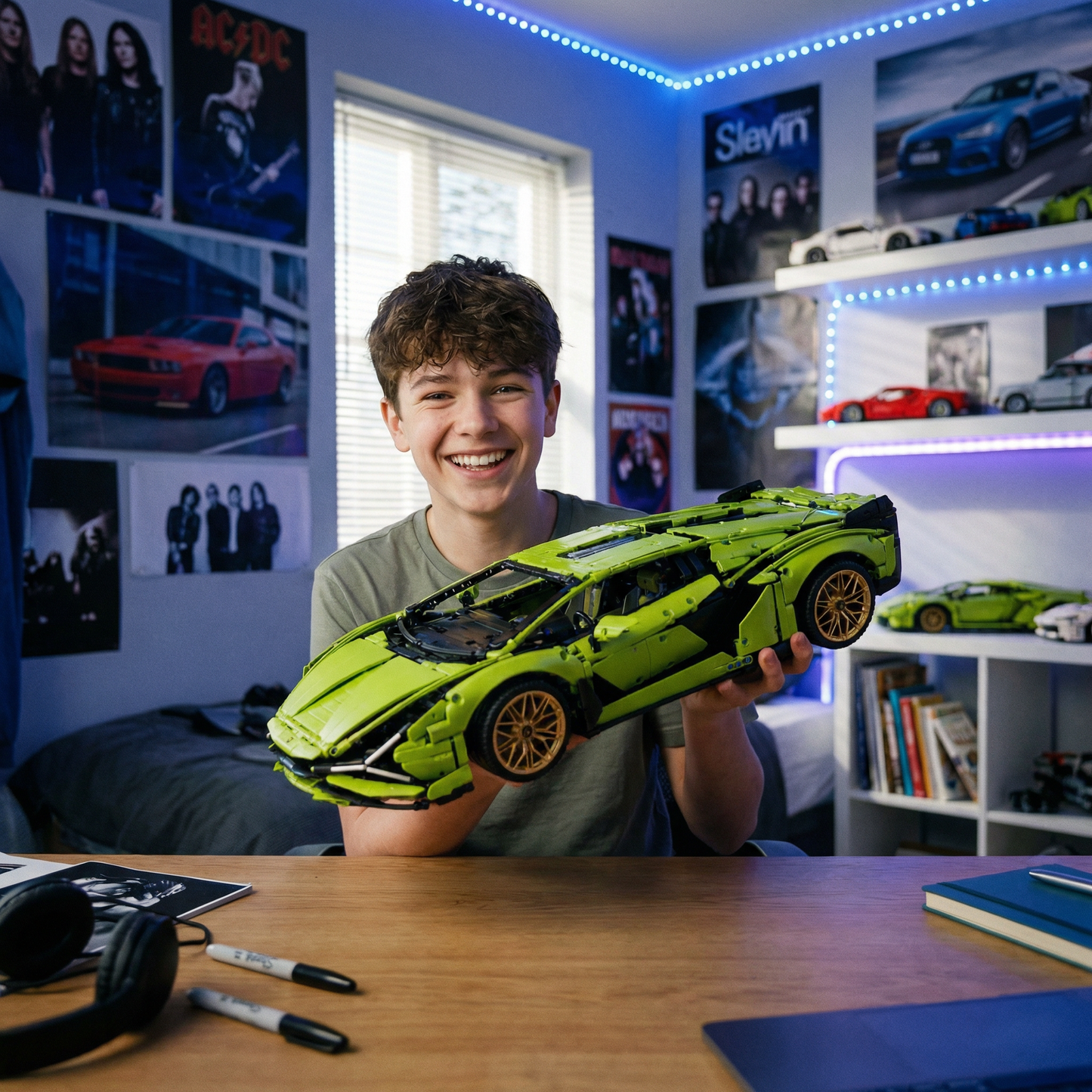 Supercar App-Control Klemmbaustein-Set