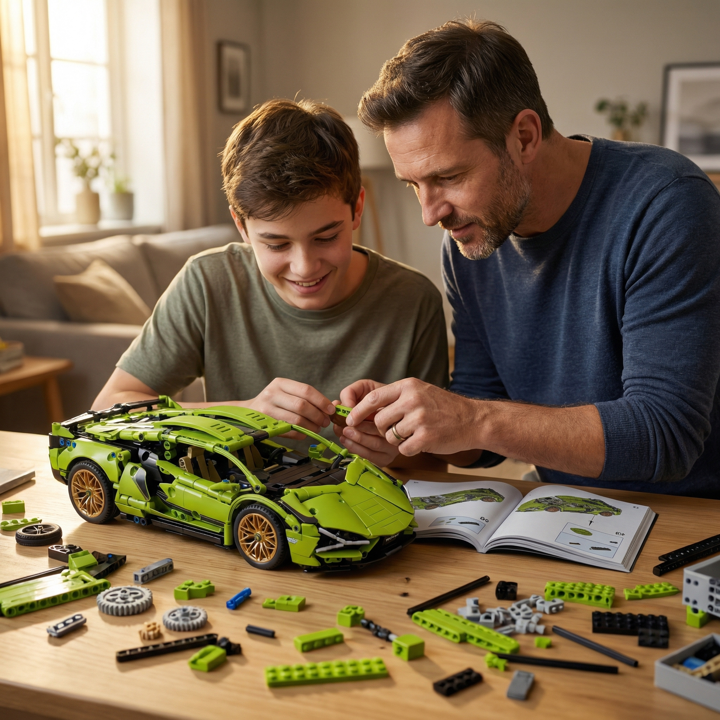 Supercar App-Control Klemmbaustein-Set