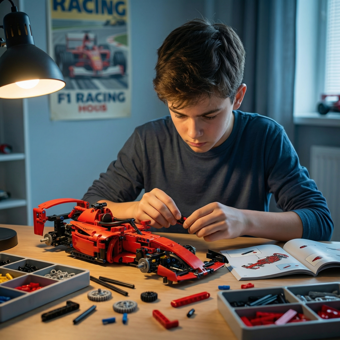 Formel 1 Klemmbaustein-Set