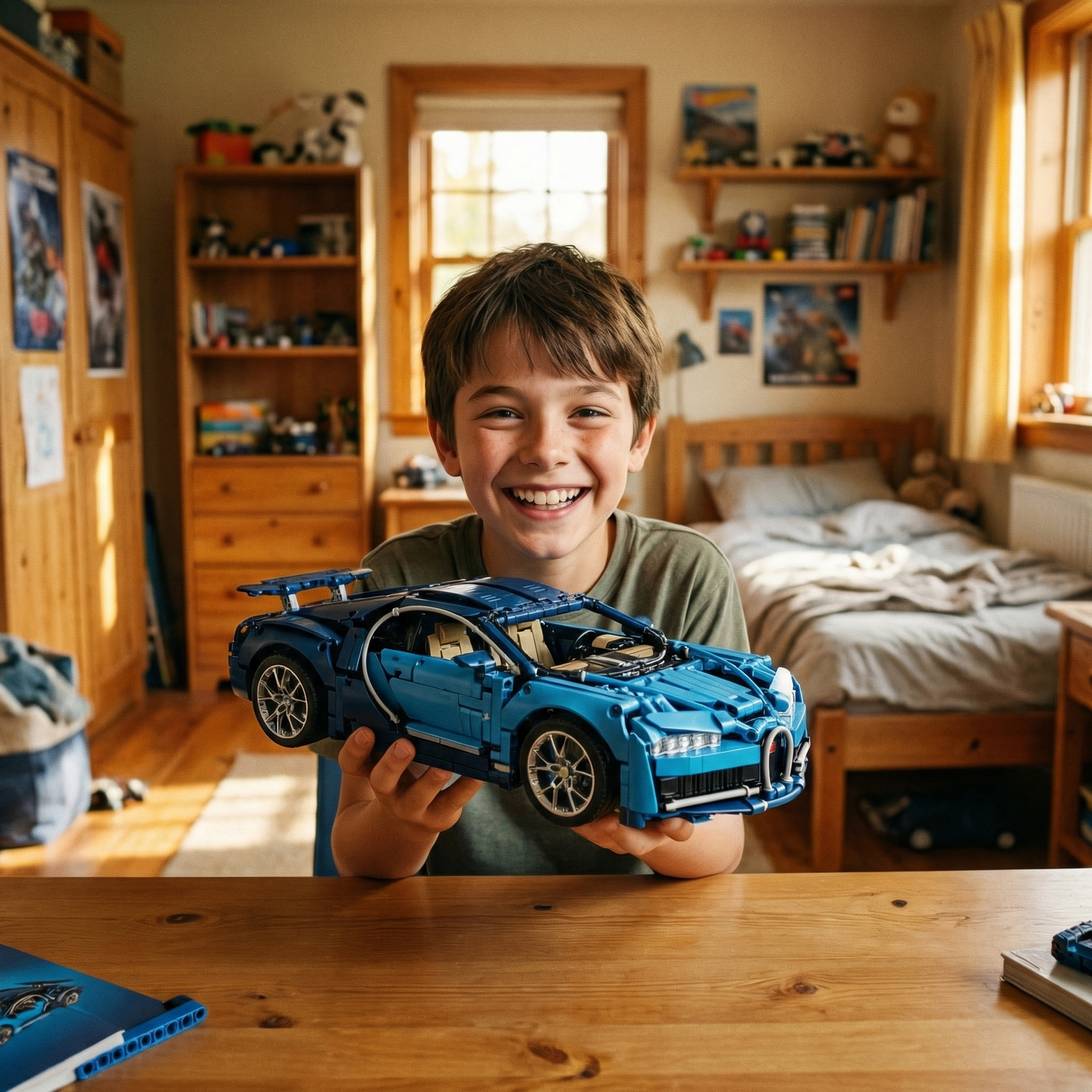 Supercar Klemmbaustein-Set