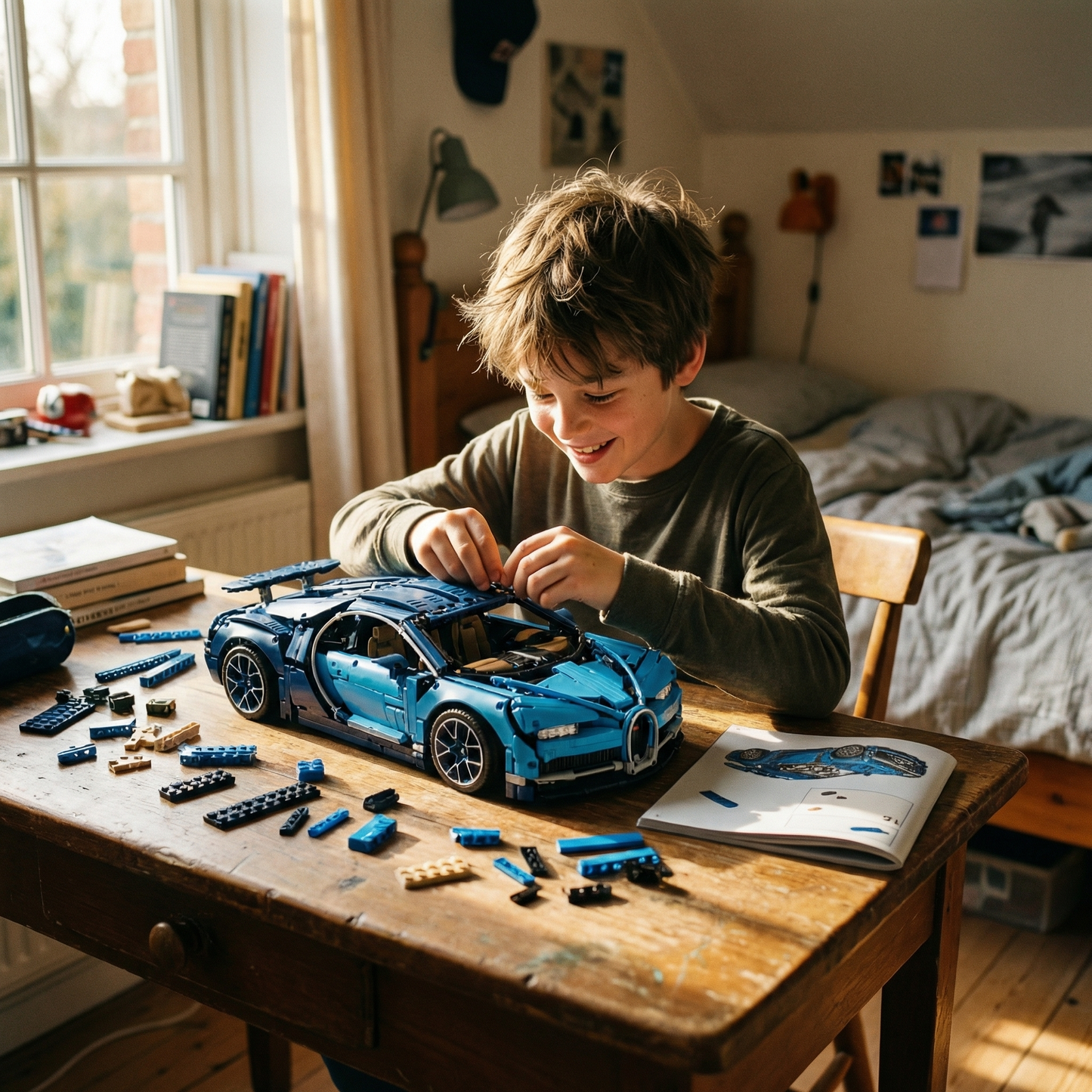 Supercar Klemmbaustein-Set