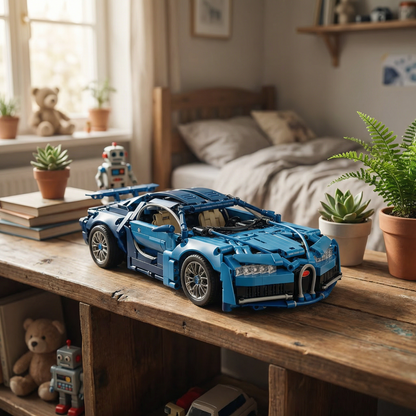 Supercar Klemmbaustein-Set