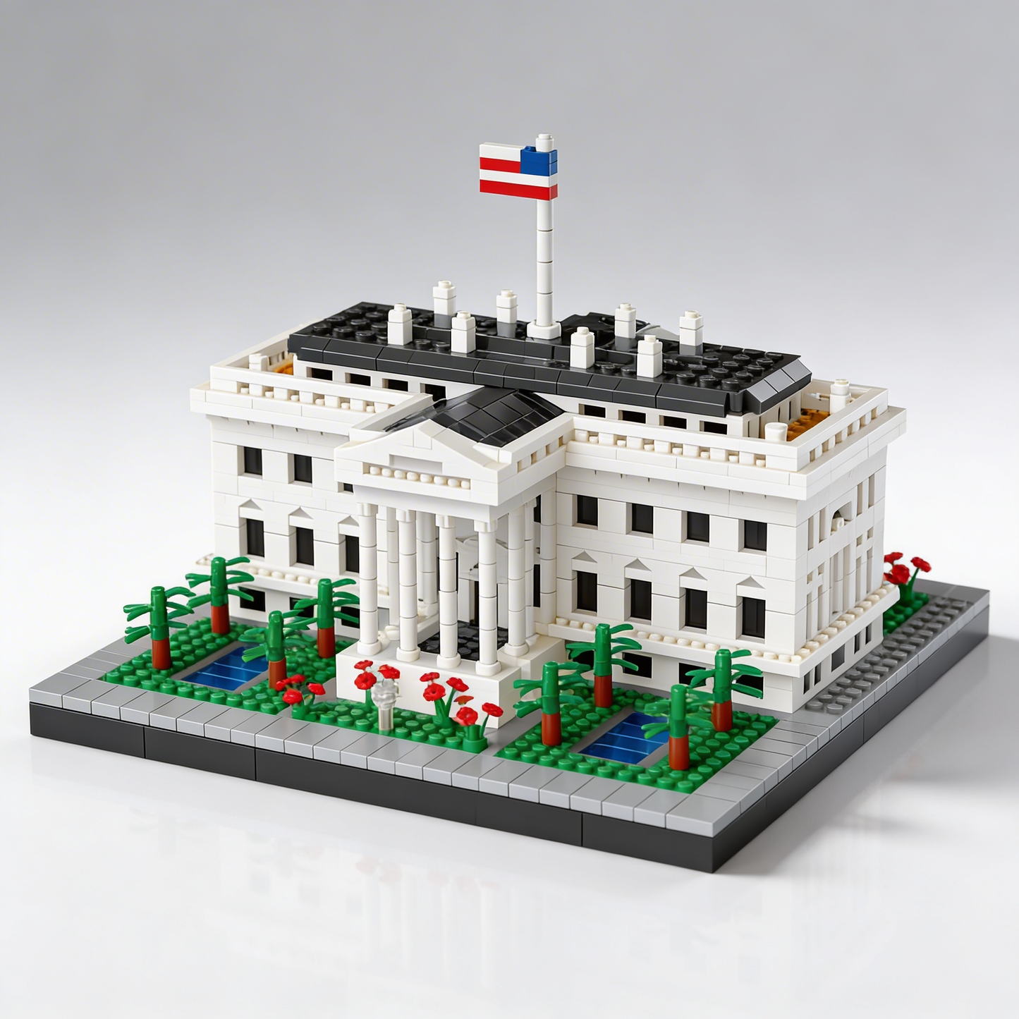 Weißes Haus Set