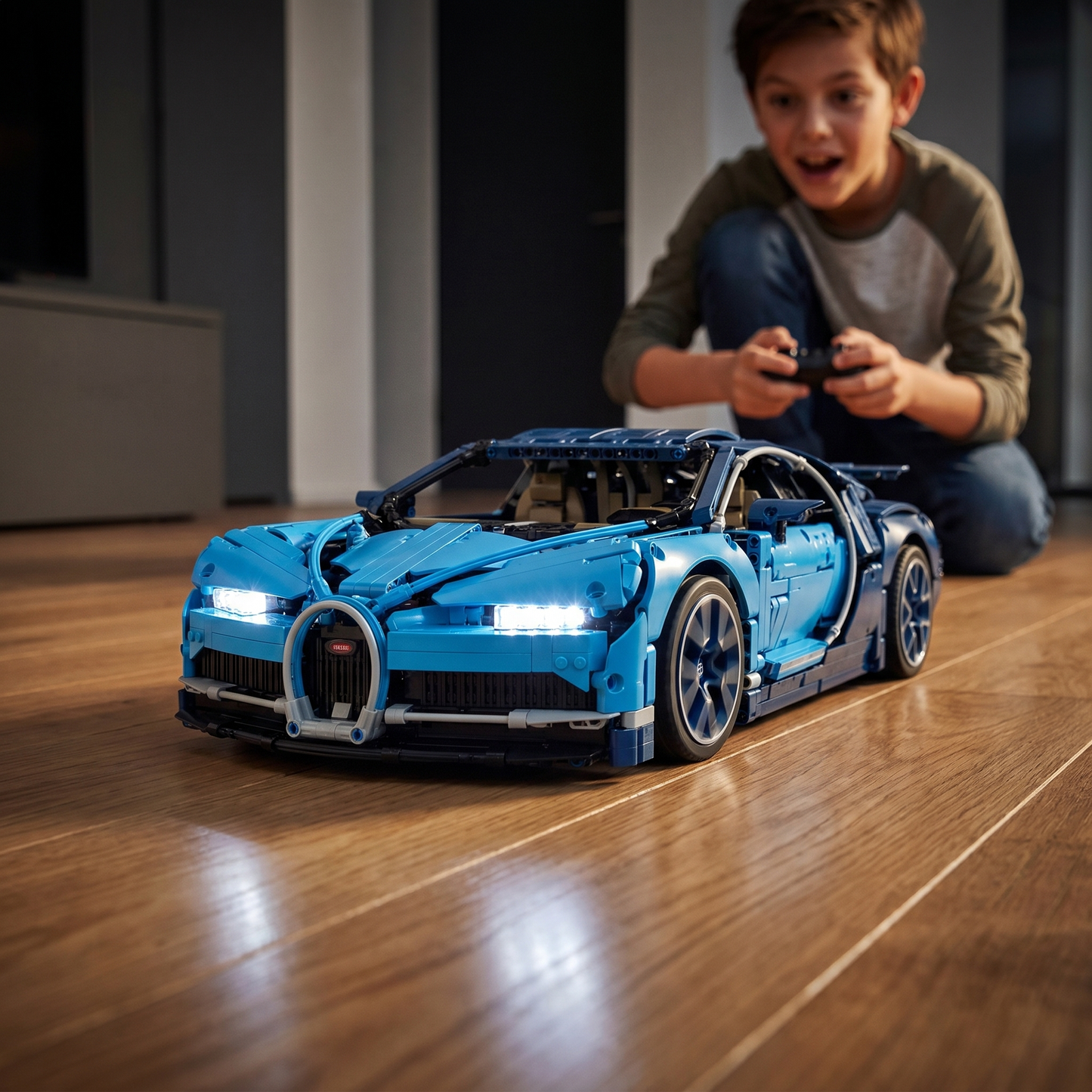 Supercar Klemmbaustein-Set